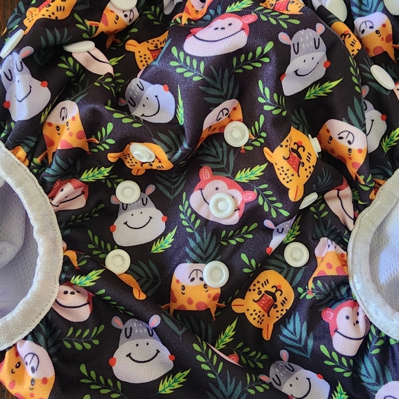 NWOT Alva Baby, Mama Koala, BabyGoal Lot of 8 Reusable Cloth Diapers + 1 Insert - Picture 7 of 16